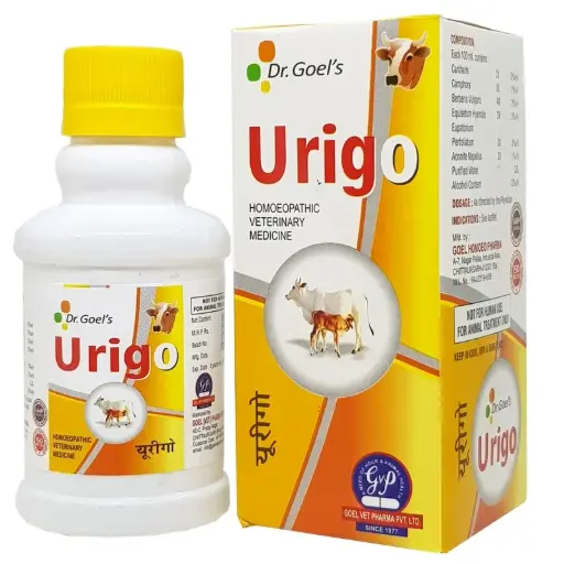 Urigo- Advanced Homeopathic Veterinary Remedy for UTI in Cattle (100ml)